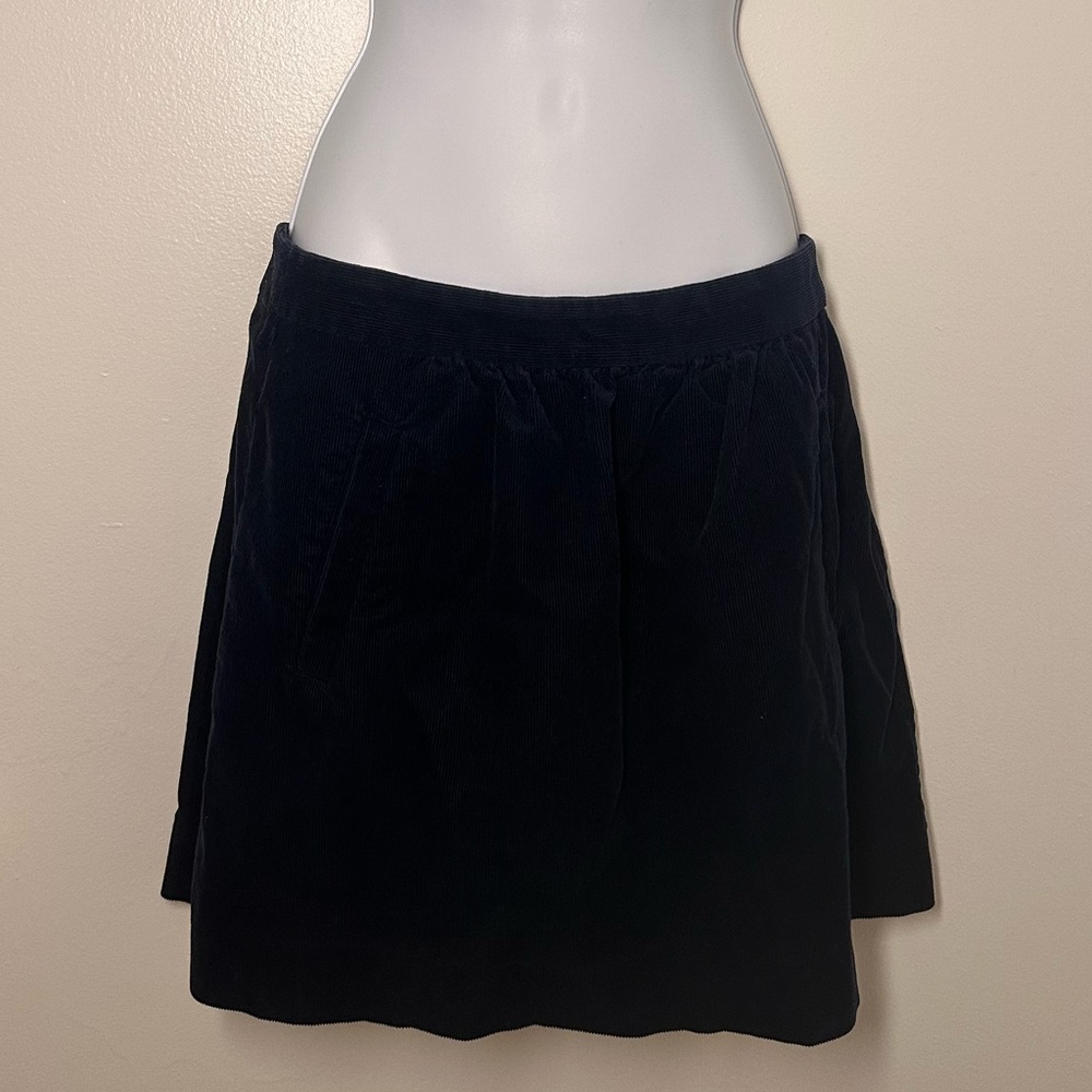 J. Crew Navy Mini Skirt